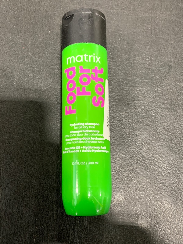 Photo 1 of MATRIX Food For Soft Shampoo - Moisturizing Formula for Color-Treated Hair, Softens, Smoothes, and Reduces Frizz, With Avocado Oil & Hyaluronic Acid, Vegan