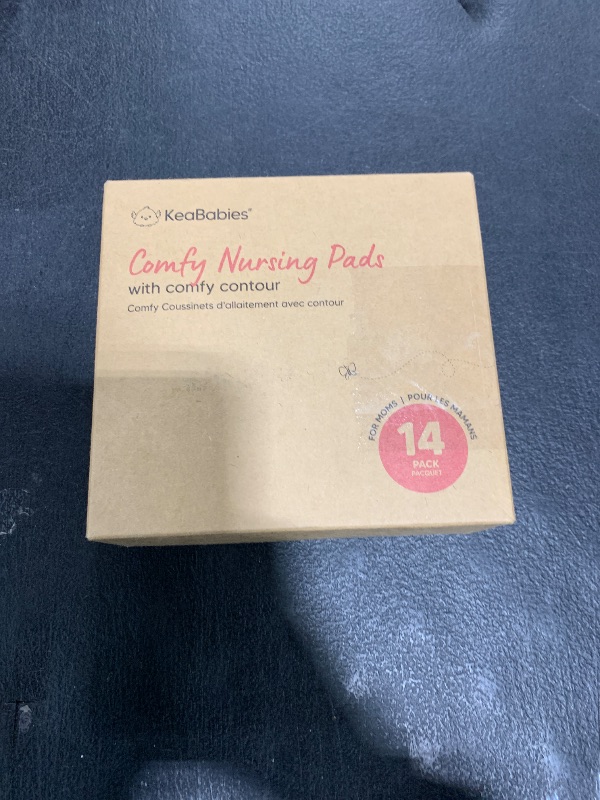 Photo 1 of Organic Nursing Pads - 14 Washable Viscose Derived from Bamboo Breastfeeding Pads, Wash Bag, Reusable Breast Pads for Breastfeeding, Nipple Pads for Breastfeeding Essentials (Bare Beige, L 4.8")