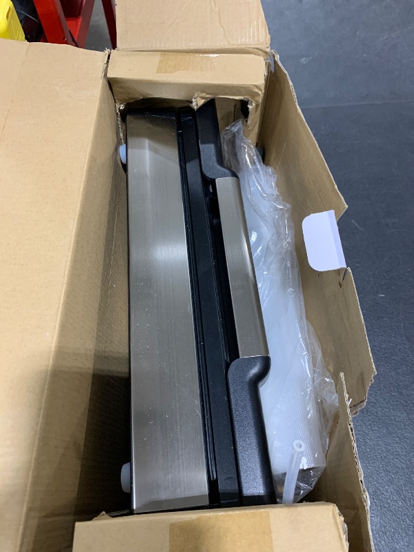 Photo 1 of Precision Vacuum Sealer Machine, 2X Seal&130W Commercial Full Automatic Food Sealer, Powerful Food Preservation System with Handle,Built-in Cutter&Bags Storage&Hose,2 Bags Rolls,Stainless Steel