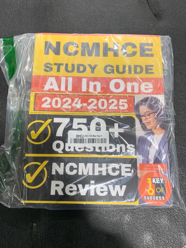 Photo 1 of NCMHCE Study Guide 2024-2025: Latest NCMHCE Review and 750+ Practice Questions with Detailed Explanation for the National Clinical Mental Health Counseling Exam (Contains 5 Full Length Practice Tests)