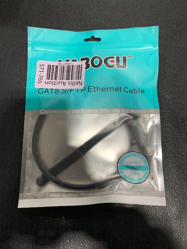 Photo 1 of Cat 8 Ethernet Cable, 1.5Ft 3Ft 6Ft 10Ft 15Ft 20Ft 30Ft 40Ft 50Ft 60Ft 100Ft Heavy Duty High Speed Internet Network Cable, Professional LAN Cable Shielded in Wall, Indoor&Outdoor