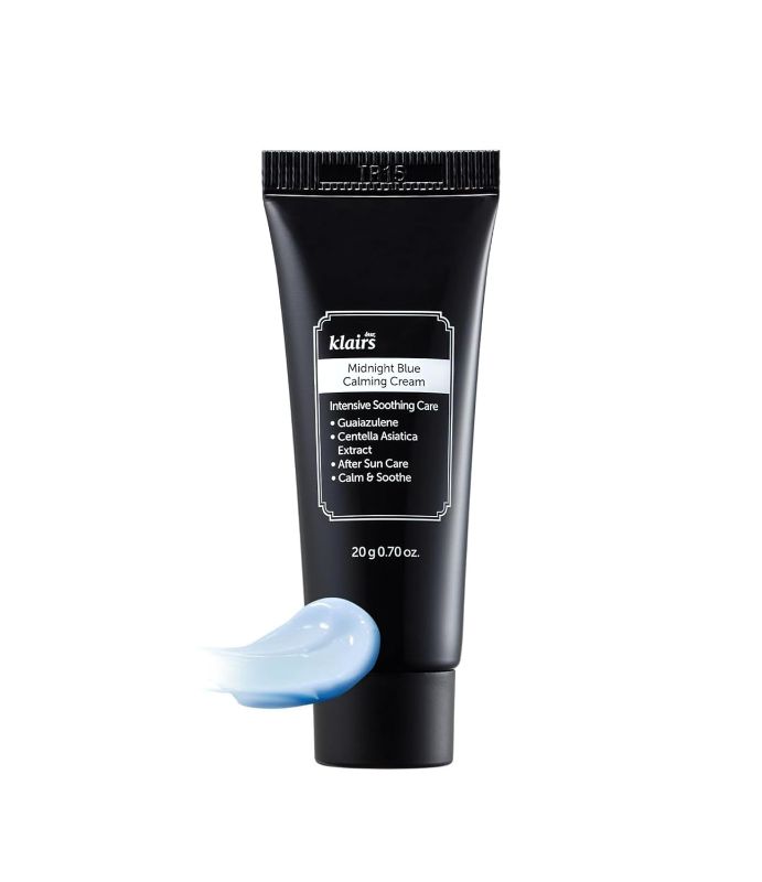 Photo 1 of DearKlairs] 0.7 ounce Midnight Blue Calming Cream, Soothing, Redness Relief Moisturizer, Hydrating, Fast Absorbing, Light Texture for Easy Use, Sensitive Skin Friendly (0.7 Ounce (Pack of 1))
