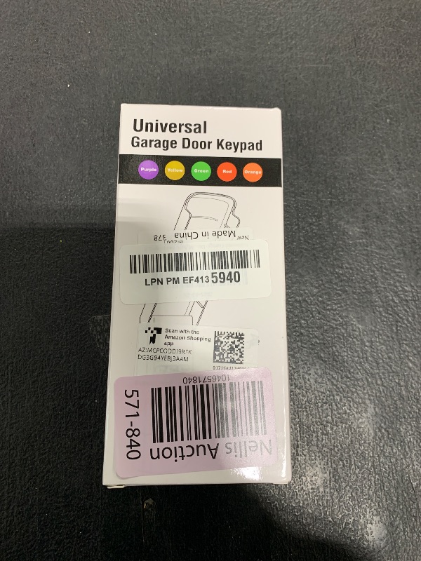 Photo 1 of Universal Garage Door Opener Keypad for Liftmaster Chamberlain Craftsman Wayne Dalton Openers Produced since 1993, Wireless Keypad Keyless Entry, Replaces 877/878MAX 377/977/877/66LM,Safe Security+2.0