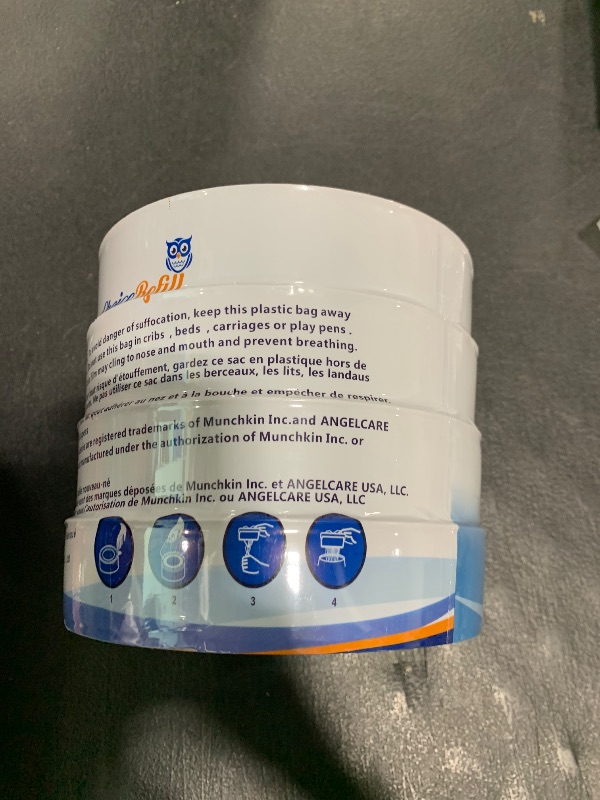 Photo 1 of Compatible with Diaper Genie Pails, 4-Pack, 1300count