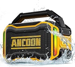 Photo 1 of Speakers Bluetooth Wireless: 80W(Peak) Loud Speaker with Bass, 20H Playtime, IPX6 Waterproof, Large Jobsite Speakers for Work, Outdoor, Workshop, Garage, Portable Speaker with Subwoofer&TWS