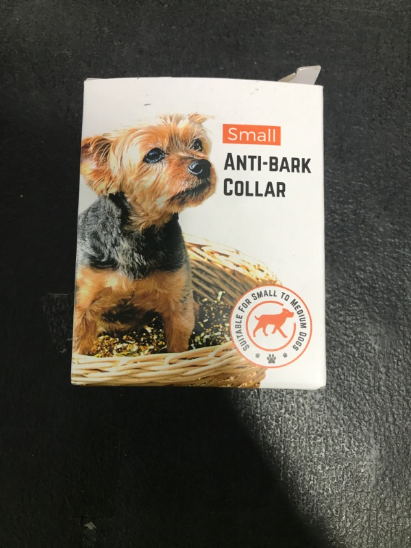 Photo 1 of Dog Bark Collar for Large Medium Small Dogs, Rechargeable Smart Bark Collar, Anti Barking Training Collar with 5 Adjustable Sensitivity Beep Vibration (Black)