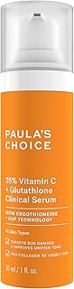 Photo 1 of Paula’s Choice 25% Vitamin C Serum with Glutathione & Antioxidants, Face Serum Improves Discoloration, Uneven Tone & Firms, All Skin Types, Fragrance-Free, 1oz