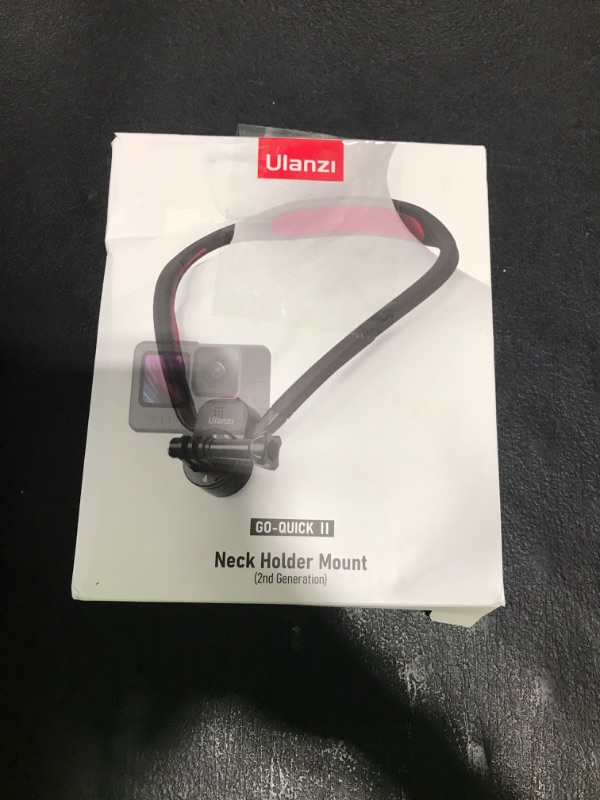 Photo 1 of ULANZI Go-Quick II Neck Mount for GoPro Magnetic Necklace Holder, Camera POV Mount for GoPro Hero 13/12/11/10/9/8/7/6/5/4/MAX, AKASO, DJI Osmo Action 5 Pro, Insta360 and Most Action Cameras