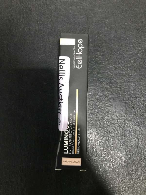 Photo 1 of DRMTLGY Luminous Eye Corrector SPF 41, Under Eye Color Corrector for Dark Circles, Anti-Aging Tinted Eye Cream, Hydrating Eye Serum with Peach Undertone FSA/HSA Eligible, Medium