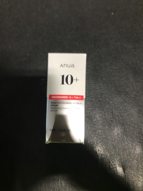 Photo 1 of ANUA Niacinamide 10 + TXA 4 Serum, Hyaluronic Acid, Tranexamic acid, Vitamin B12, Facial Serum for Glass Skin, Clarifying, Radiant Complexion with Natural Color, Korean Skin Care (30ml /1.01 fl.oz)