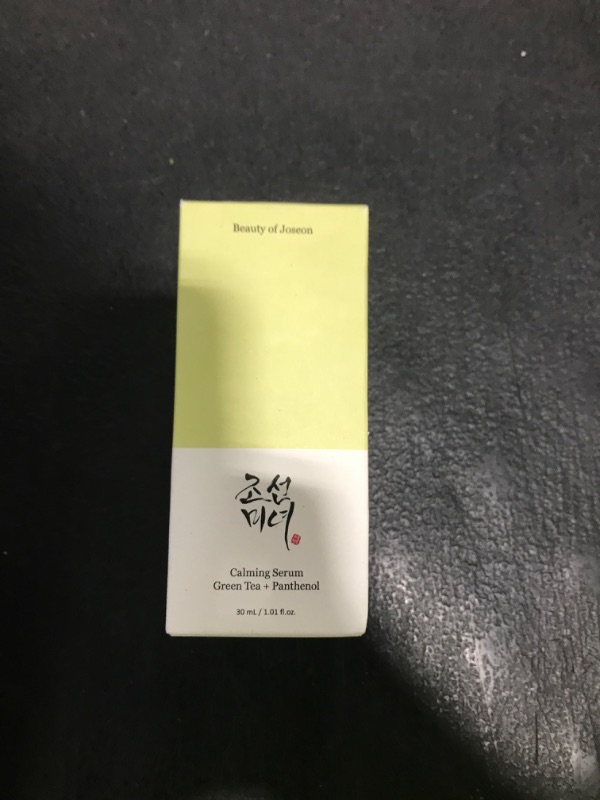 Photo 1 of Beauty of Joseon Calming Serum Green Tea Panthenol Soothing, Moisturizing Sensitive, Acne-Prone, UV Irritated Skin, Daily Korean Skin Care for Men and Women, 30ml 1 fl.oz
