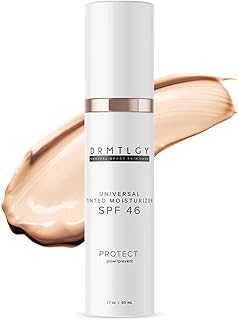 Photo 1 of DRMTLGY Anti-Aging Tinted Moisturizer SPF 46 – Sheer Face Sunscreen & Lightweight Makeup with Broad Spectrum UV Protection – Hydrating Skin Care & Face Moisturizer – FSA HSA Eligible (1.7 oz)