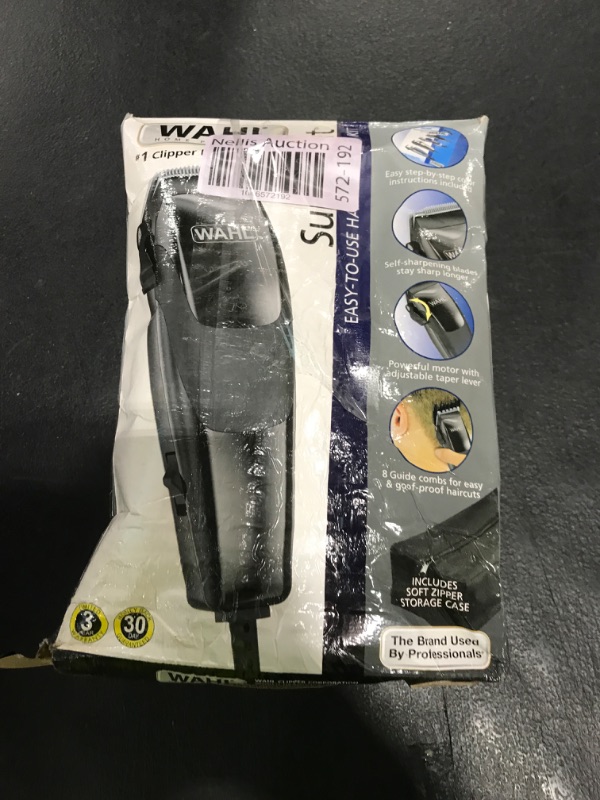 Photo 1 of Wahl Clipper Rechargeable Cord/Cordless Haircutting & Trimming Kit for Heads, Longer Beards, & All Body Grooming - Model 79434