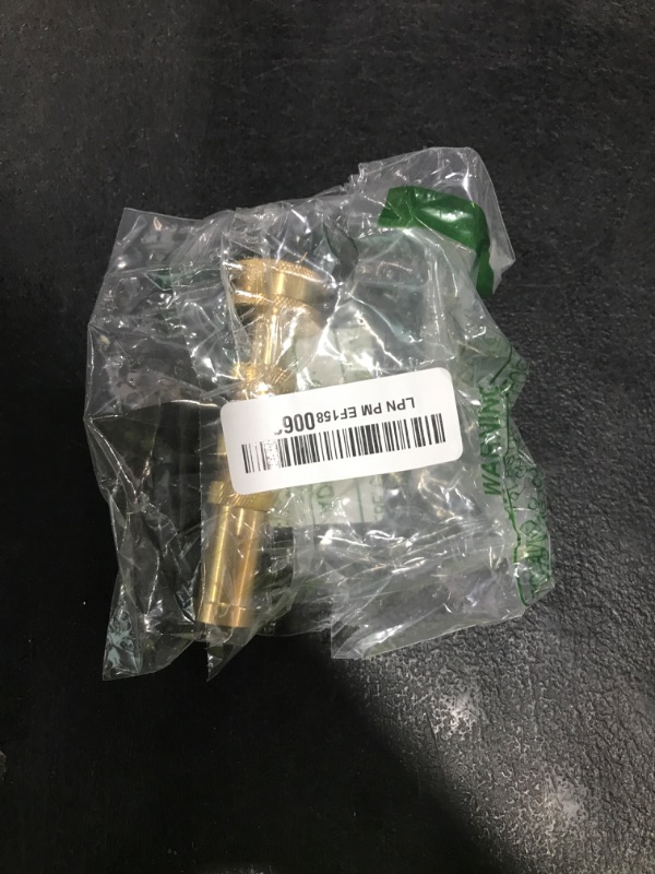 Photo 1 of Garden Hose Nozzle, High Pressure Water Hose Nozzle Sprayer Head,fits 3/4” Garden Hose Thread,for Lawn & Garden,Washing Cars,Watering Garden,Cleaning,Showering Dogs&Pets?Brass?