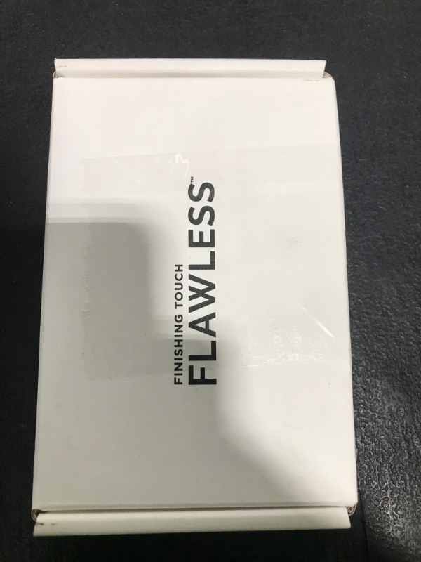Photo 1 of Finishing Touch Flawless Facial Hair Remover for Women, Rose Gold Electric Face Razor with LED Light, Recyclable Packaging