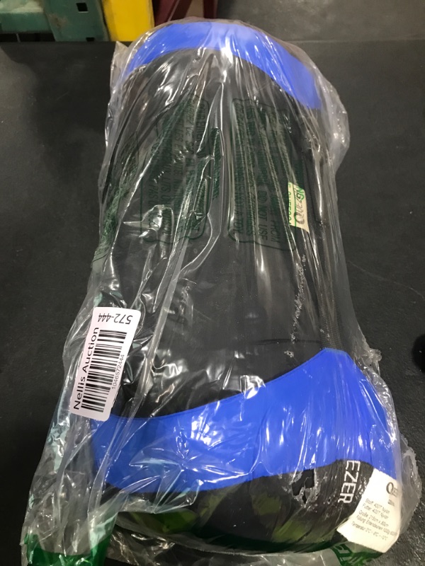 Photo 1 of QEZER Down Sleeping Bag for Adults 0 Degree 600 Fill Power Cold Weather Ultralight Sleeping Bag with Compression Sack for Backpacking, Hiking, Camping