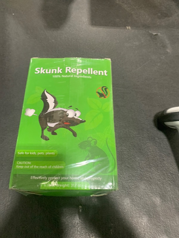 Photo 1 of 36 Pack Powerful Peppermint Oil to Repel Skunk, Natural Raccoon Rat Repellent for Yard Outdoor Garden Home Plant, Mice Squirrel Skunk Fox Deer Deterrent Pet & Humans Safe