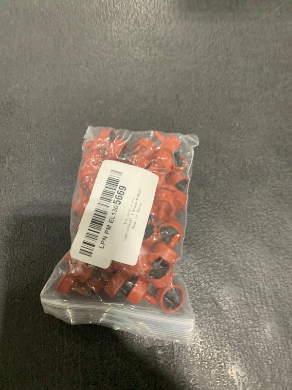 Photo 1 of 1/4 inch Drip Irrigation Fittings, Lock Barbed 4 Way Couplings for ¼ in. tubing; Tubing Outside Diameter (OD) is 0.250 in., Internal Diameter (ID) is 0.170. in.(20Pcs/Pack) (Black-4-Way)