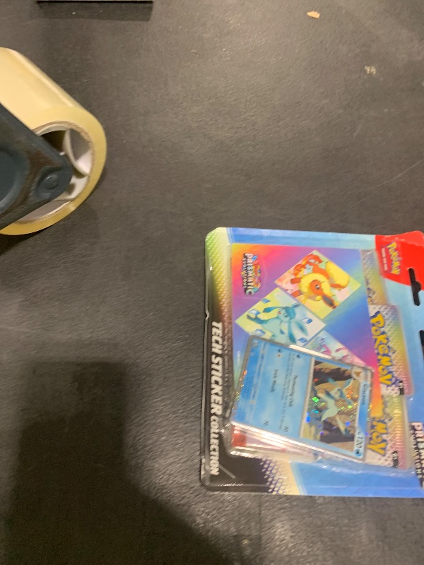 Photo 1 of Pokémon TCG: Scarlet and Violet Glaceon Sticker Collection - Prismatic Evolutions (one Holographic Promo Card and Three Expansion Packs)