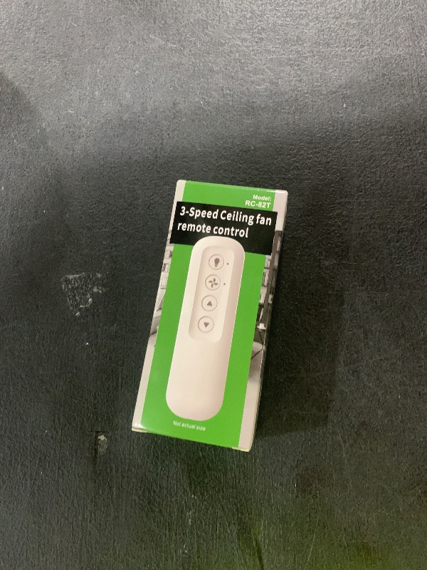 Photo 1 of Universal Ceiling Fan Remote Control for Hunter, Compatible with Hunter 99813 99770 99392 99118 99122 99123 99119, 3 Speed with Light Dimmer, 434MHz, Wall Mount (Remote Only)