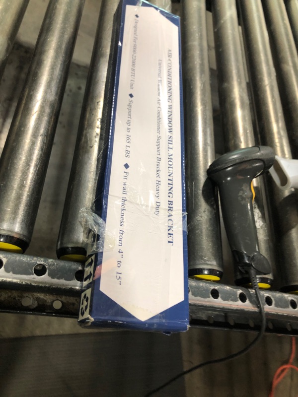 Photo 1 of Window Air Conditioner Support Bracket,Relieves Weight Stress On The Window Frame A/C Safe Support Bracket Installs from Inside The House Built-in Bubble Level Window AC Mount Bracket up to 165lbs…