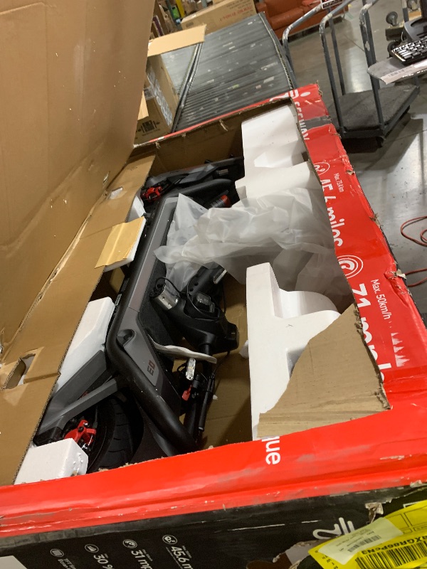 Photo 1 of Segway SuperScooter GT3, 31 MPH w/ 45-Mile Long Range, 2400W Peak Motor, Dual Hydraulic Suspension, Self-Sealing Tires, Flash Charging Electric Scooter for Adults, UL 2272/2271 Certified, Gen3