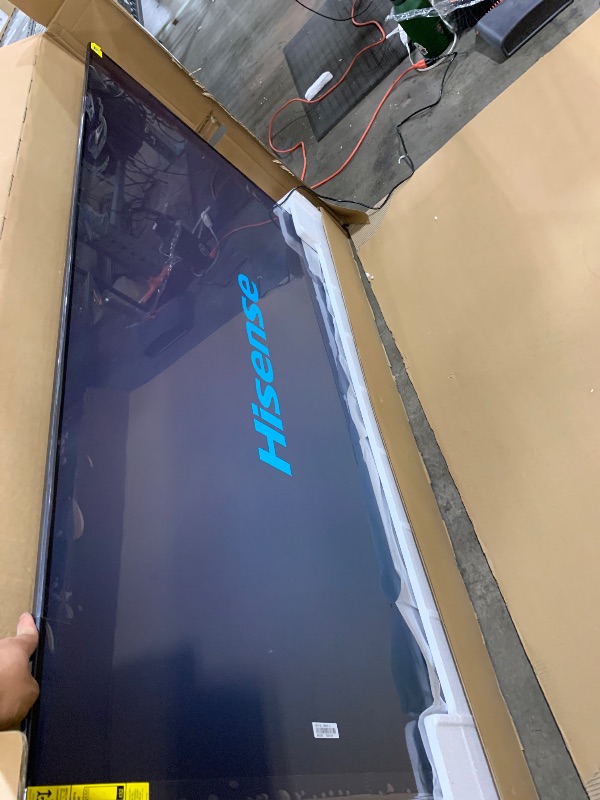 Photo 1 of Hisense 75-Inch Class U6 Series Mini-LED ULED 4K UHD Google Smart TV (75U6N) - QLED, Motion Rate 240, HDR 10+, Full Array Local Dimming, Game Mode Plus, Alexa Compatibility