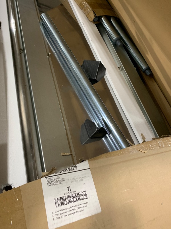 Photo 1 of HARDURA Stainless Steel Table Prep & Work Table 24 x 72 Inches NSF Heavy Duty Commercial with Undershelf and Backsplash for Restaurant Kitchen Home and Hotel