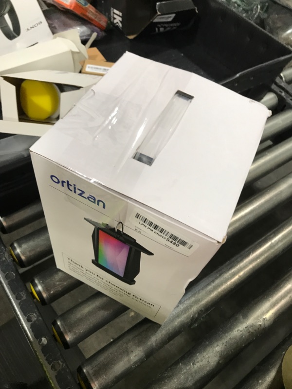 Photo 1 of Ortizan Outdoor Speaker, Bluetooth Speaker with Lights, 50W Stereo Sound, IPX5 Waterproof, 24H Playtime, Sync up to 100 Wireless Speakers, Portable for Outdoors/Patio/Porch, Tech Gadgets, Gift for Men