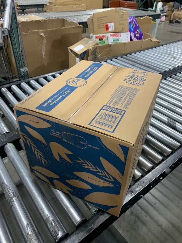 Photo 1 of Pampers Pure Protection Baby Diapers, Size 1 (8-14 lbs), 198 Count, Up to 100% Leakproof, Premium Plant-Based Skin Protection, Hypoallergenic Soft Diapers