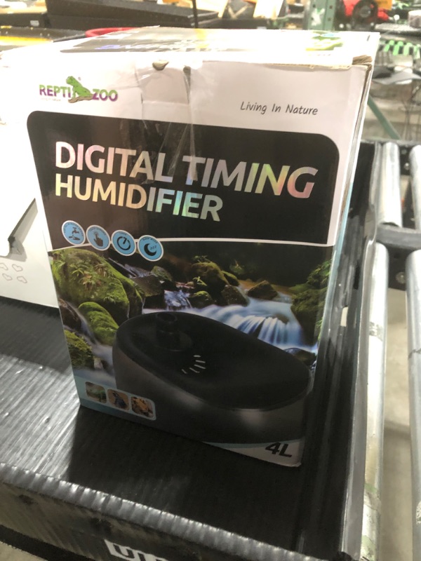 Photo 1 of REPTI ZOO 4L Reptile Fogger Mister Tank, Terrariums Digital Tank Timing Humidifier Smart Touch Screen Adjustable Fogger for Reptiles Amphibians Herps