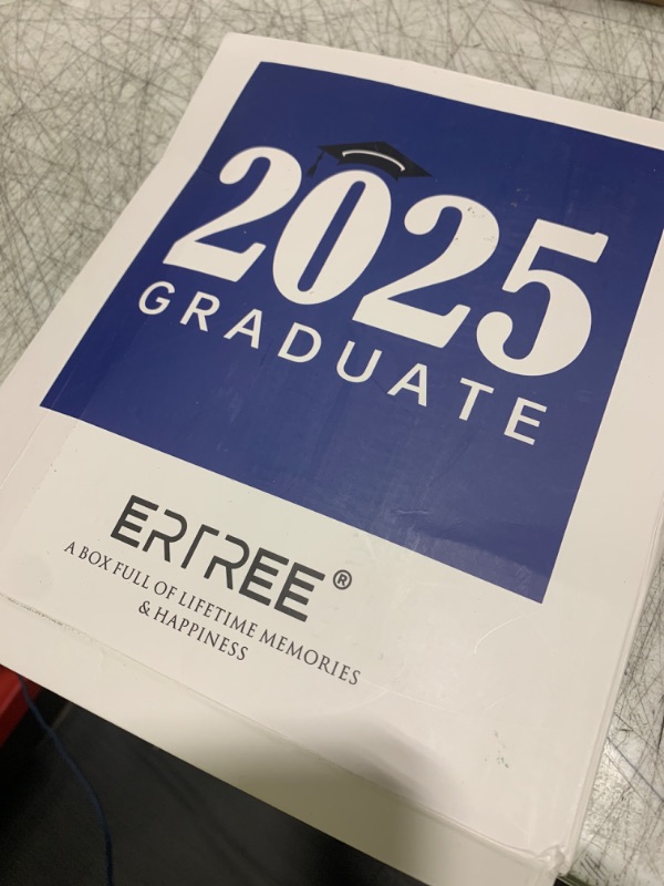 Photo 1 of Graduation Photo Booth Props 2025 Graduation Decorations Class of 2025 Grad Party Supplies for College High School - Real Glitter