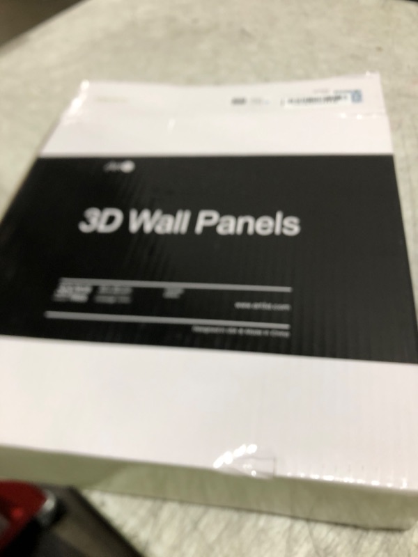 Photo 1 of Art3d Decorative 3D Wall Panels in Diamond Design, 12"x12" Matt White (33 Pack)