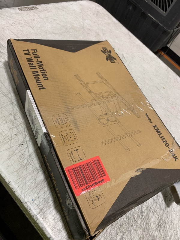 Photo 1 of USX MOUNT UL Listed TV Wall Mount for 42"-84" TVs up to 110lbs and 8"-24" Wood Studs, TV Mount with Tilt, Swivel & Extension, Wall Mounts Bracket with Dual Articulating Arms, Max VESA 600x400mm