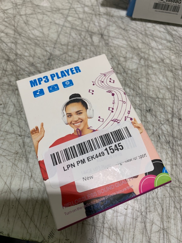 Photo 1 of 144GB MP3 Player - Music Player with Bluetooth 5.2 HiFi Sound Shuffle Single Loop FM Radio Built-in HD Speaker Voice Recorder Mini Design Ideal for Sport