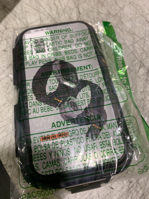 Photo 1 of Aulumu A11 Mag Buckle Slim Band Designed for Apple Watch | Memory Quick Release | Velvet Nylon Braid | Stainless Steel Magnetic Clasp - Cool Black