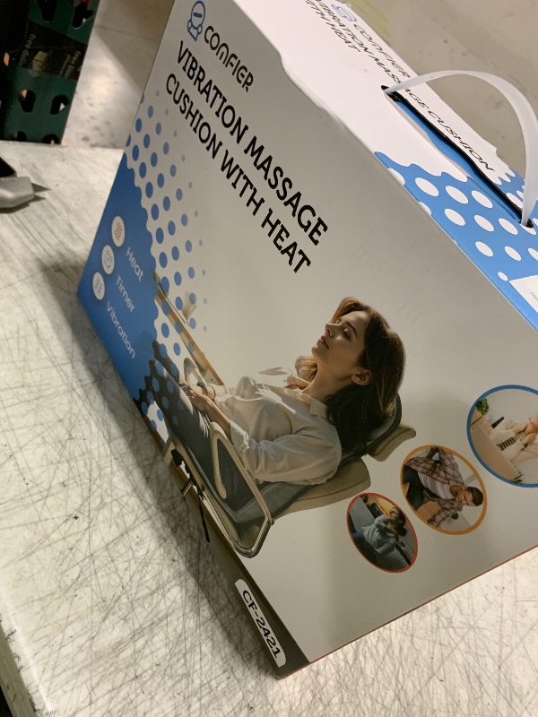 Photo 1 of COMFIER Back Massager with Heat,Massage Chair Pad,Massage Seat Cushion with Adjustable Lumbar Support,Back Massage for Pain Relief,Chair Massager for Recliner,Office,Gifts for Dad,Mom