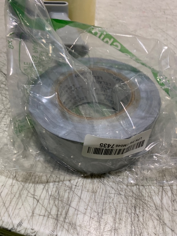 Photo 1 of LELADY Duct Tape 1 Inch x 40 Yards Silver/Gray, High Adhesive Duct Tape, Heavy Duty Tape, No Residue, Waterproof Duct Tape for Packing, Industrial, Professional Use