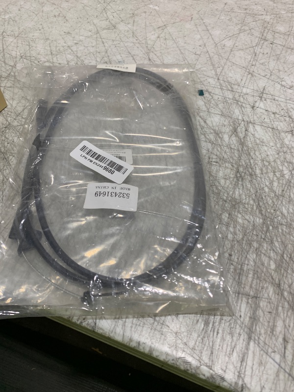 Photo 1 of TUAIC 532431649 Drive Control Cable Compatible for Husqvarna/Craftsman/HYP 7022F HU600F HU675FE HU700F 583471701 431649 (Cable Length72, Conduit Length56 1/2")