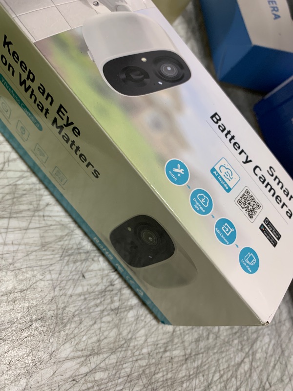 Photo 1 of MaxiViz Security Cameras Wireless Outdoor, Outside Cameras for Home Security with AI Motion Detection, Recharge Battery Powered, 2K Color Night Vision, IP66 Weatherproof, 2-Way Talk, SD/Cloud Storage