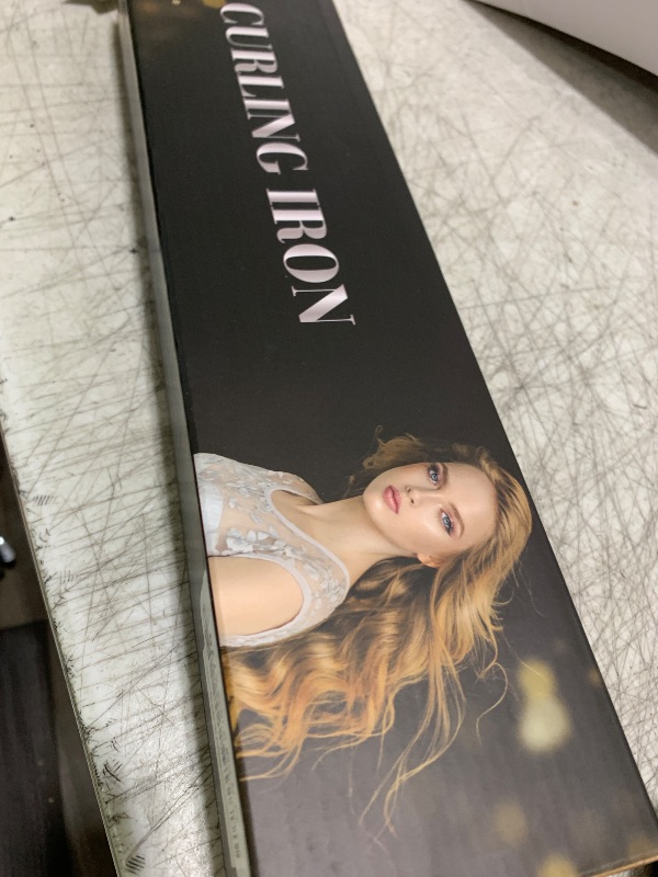 Photo 1 of Nicebay Curling Iron, 1 Inch Hair Curler with Ceramic Coating, Professional Curling Wand, Fast Heating up to 430°F, Temperature LED Display, Wide Voltage for Worldwide, 60 Mins Auto Off