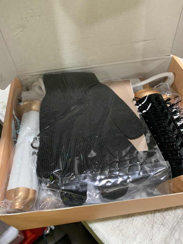 Photo 1 of 6 in 1 Hair Dryer Brush?Blow Dryer Brush Ionic Hair Dryer?Multi Hair Styler for Fast Drying Styling Curling Straightening Volumizing?Hair Curler Hair Straightener Styler Autowrap Air Styler