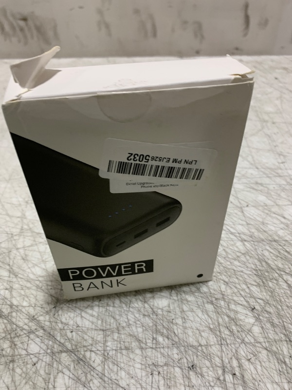 Photo 1 of Ekrist Upgraded Portable Charger 40800mAh Power Bank - Portable Battery with 2 Built in Cables,PD 25W USB C Fast Charging Battery Pack Compatible with iPhone 16 15 14 13 Android Phone etc-Black