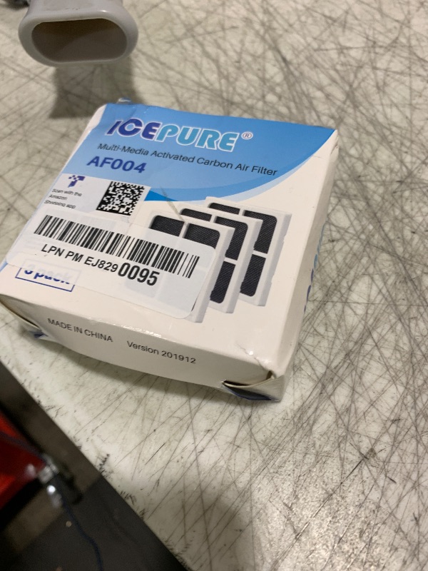 Photo 1 of ICEPURE AF004 Refrigerator Air Filter Replacement for LG LT120F, Kenmore Elite 469918, 9918, ADQ73214402, ADQ73214404, ADQ73334008, 3PACK