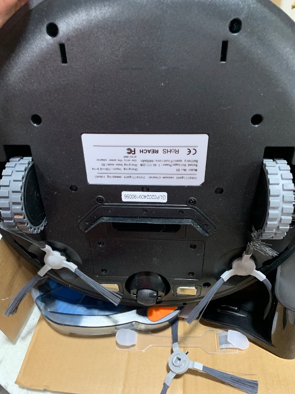 Photo 1 of Robot Vacuum Cleaner Combo and Mop,with 3500PA Max Strong Suction Robotic,WiFi/App/Voice Control,Self-Charging,Quiet Cleans Hard Floors to Carpets,for Home Pet Hair More
