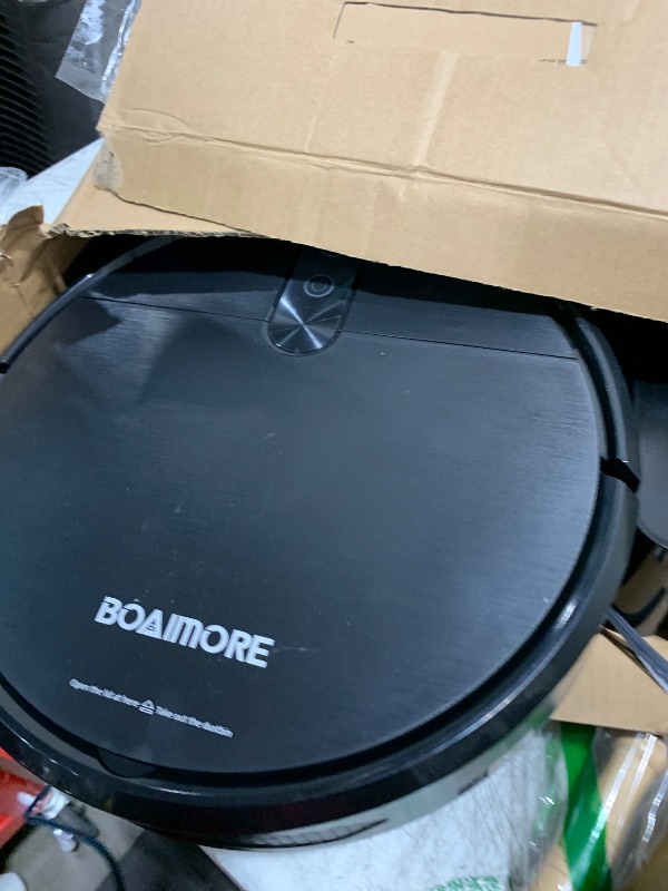 Photo 1 of Robot Vacuum Cleaner Combo and Mop,with 3500PA Max Strong Suction Robotic,WiFi/App/Voice Control,Self-Charging,Quiet Cleans Hard Floors to Carpets,for Home Pet Hair More
