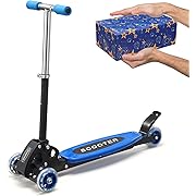 Photo 1 of Heavy-Duty Kids 3-Wheel Scooter – Adjustable Height Handlebar, Sturdy Metal Frame, Non-Slip Deck, Foldable, for Ages 2+ (110 lbs Capacity)

