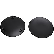 Photo 1 of Iron Plate Candle Holder Set of 2 Round Sturdy Legs Stable Base Collects Wax Dripping Decorative Pillar Candles Stand for Housewarming Birthday Thanksgiving Xmas
