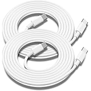 Photo 1 of USB C to USB C Charging Cable for Apple 2Pack 10ft,Long Type C to C Fast Charger Cord for iPhone 15/16,15/16 Pro,15/16 Plus,15/16 Pro Max, for MacBook Pro/Air, for IPad Air 4/5/Mini 6/Pro 12.9/11 60W
