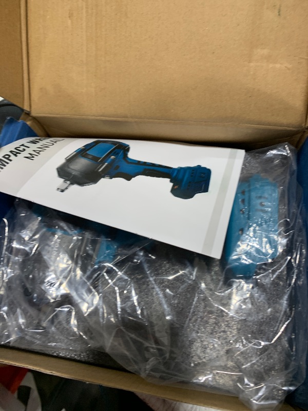 Photo 1 of ZUYIYI 1/2" Cordless Impact Wrench for Makita 18V Battery(NOT Included), 1000N.m(738FT-lbs) High Torque Power Impact Gun, Electric Brushless Impact Driver for Car Tire Truck RV Mower